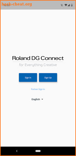 Roland DG Connect screenshot