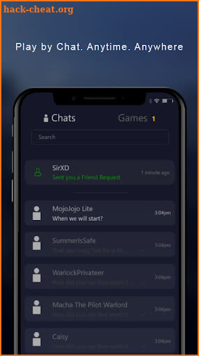 Role Gate, Play RPGs by chat - Companion App screenshot