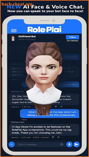 RolePlai - Ai Chat Bot screenshot