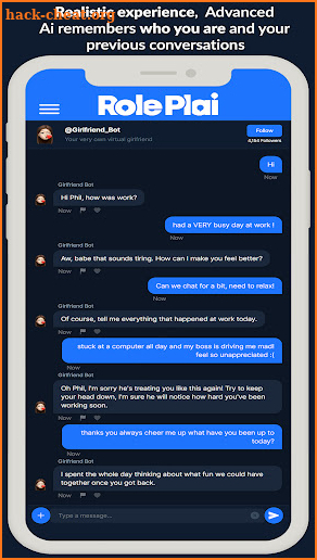 RolePlai - Ai Chat Bot screenshot