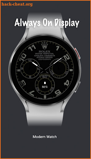 Rolex Daytona Watch Face screenshot