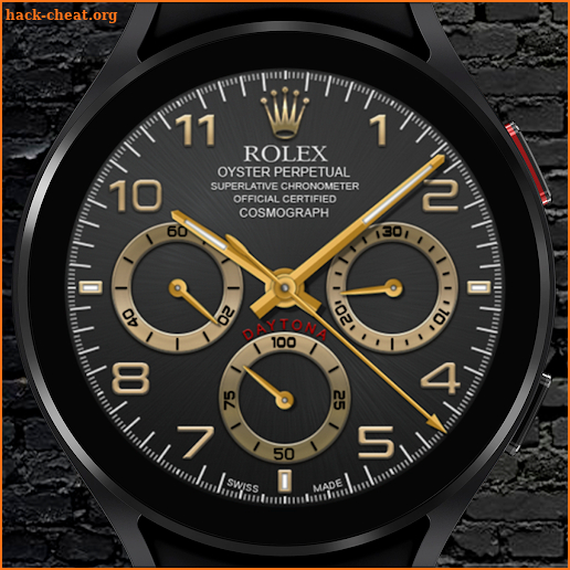 Rolex DAYTONA watch face screenshot