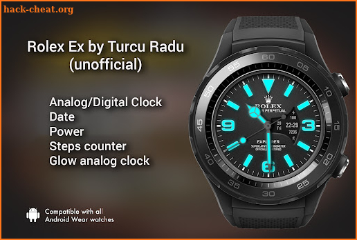 Rolex Ex Watchface Unofficial screenshot