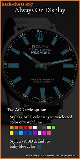Rolex Milgauss Classic screenshot