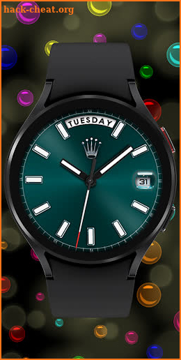 Rolex Minimal WatchFace WearOS screenshot