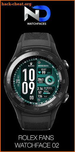 Rolex Oyster Digital Watchface screenshot