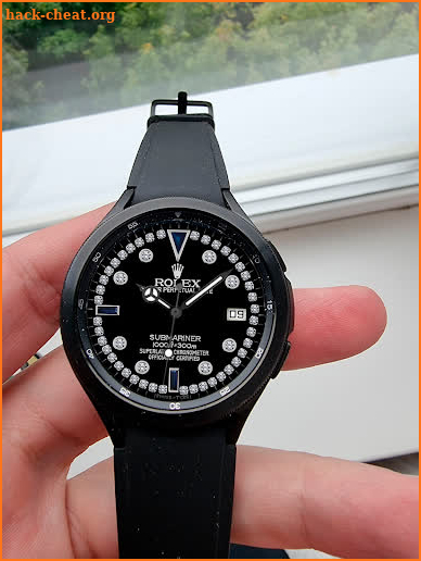 Rolex Submariner watch face screenshot