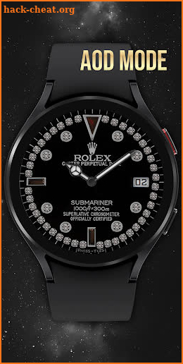 Rolex Submariner Watchface screenshot