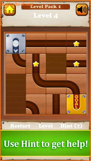 Roll a Ball: Free Puzzle Unlock Wood Block Game screenshot