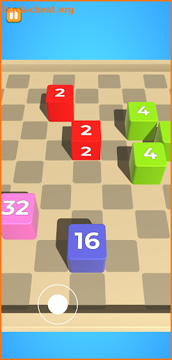 Roll a Cube 2048 screenshot