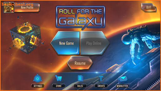Roll for the Galaxy screenshot