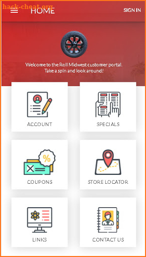 Roll Midwest Customer Portal screenshot