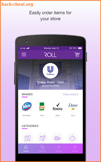 Roll - Order Inventory From Your Trusted Booker screenshot