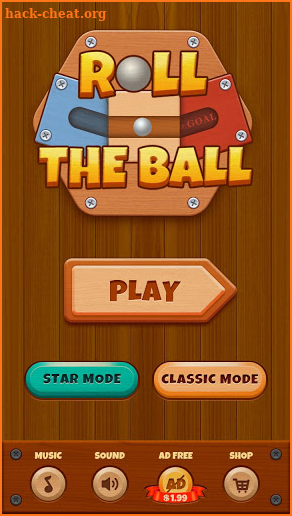 Roll the ball： Unlock Wood Block Puzzle Game screenshot