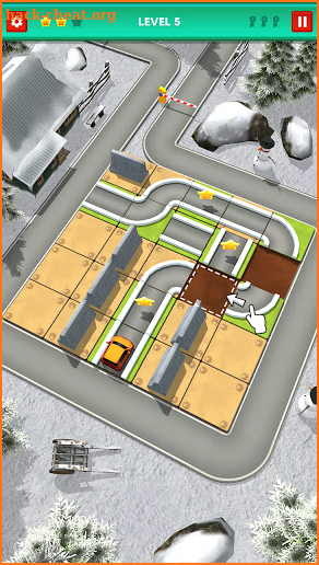 Roll The Car Game - Unblock Offroad Parking Mania screenshot