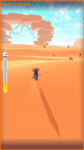 Roll the wheel - desert rider screenshot