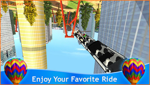 Roller Coaster Games 2018 Theme Park screenshot