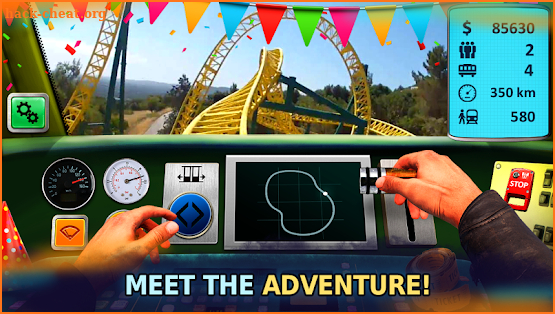 Roller Coaster Train Simulator screenshot