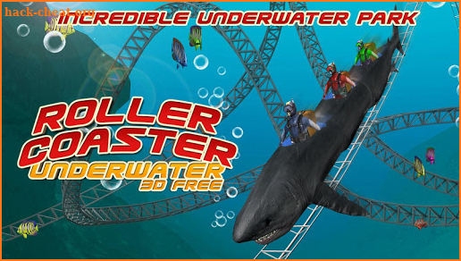Roller Coaster Underwater 3D Free screenshot