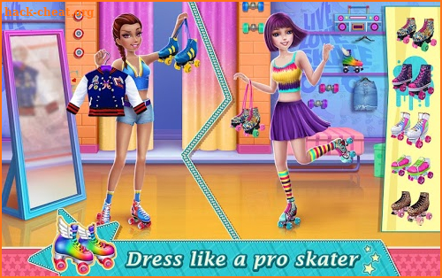 Roller Skating Girls - Dance on Wheels screenshot