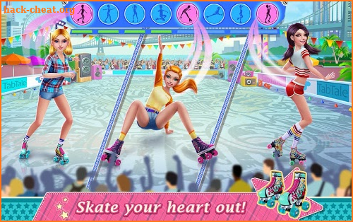 Roller Skating Girls - Dance on Wheels screenshot