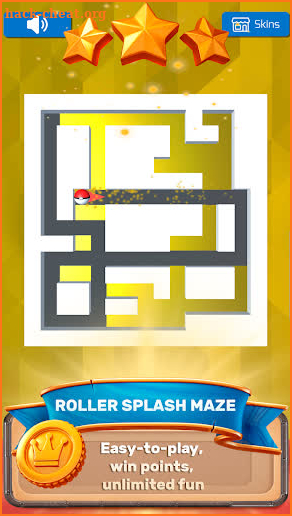 Roller Splash : Splast ball through the labyrinth screenshot