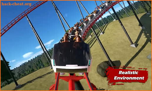 RollerCoaster Simulator 2021 Roller coaster Games screenshot