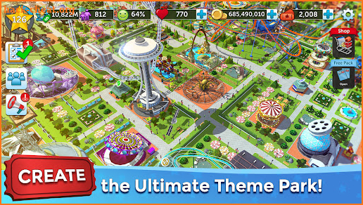 RollerCoaster Tycoon NETFLIX screenshot