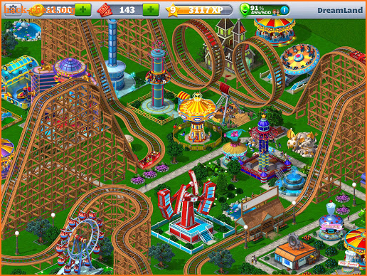 RollerCoaster Tycoon® 4 Mobile screenshot