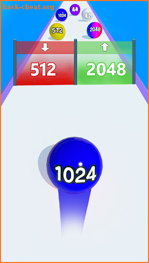 Rolling Ball Run Numbers Games screenshot
