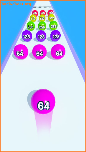 Rolling Ball Run Numbers Games screenshot