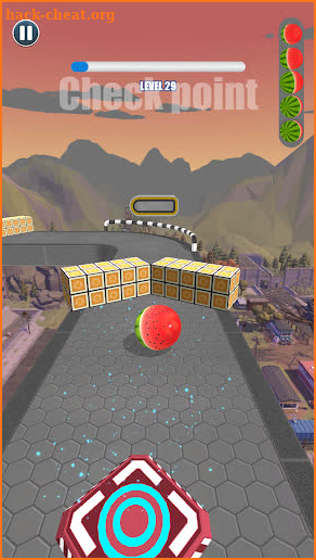 Rolling Ball Sky Escape screenshot