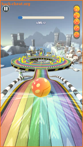 Rolling Ball Sky Escape screenshot