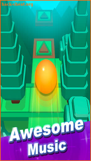 Rolling sky squid ball game screenshot