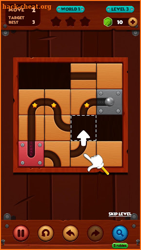 Rolling the Ball - slide puzzle! screenshot