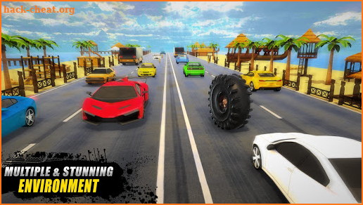 Rolling Tire Race 2018 : Racing vs Traffic screenshot