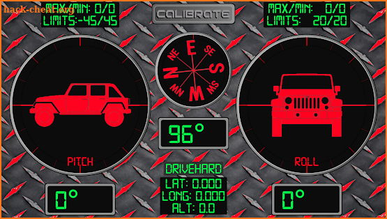 RollMeOver - Inclinometer 4X4 screenshot
