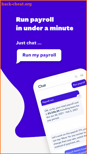 Roll™ by ADP – Chat-based Payroll App screenshot