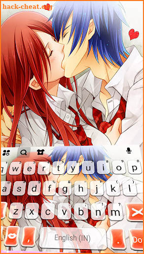 Romance Anime Love Themes screenshot