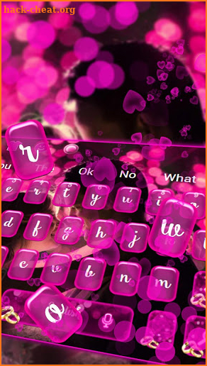 Romantic Couple keyboard Theme screenshot
