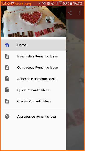 romantic idea screenshot