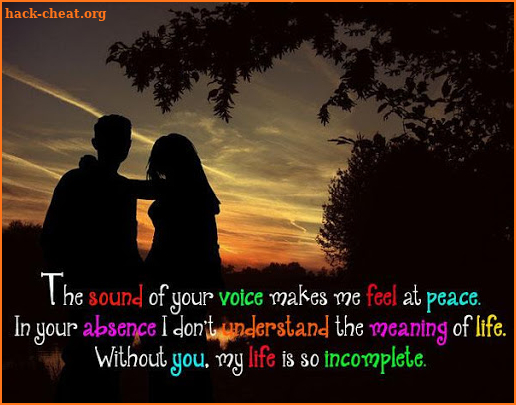 Romantic Love Messages And Images screenshot