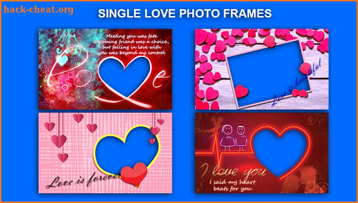 Romantic Love Photo Frames screenshot