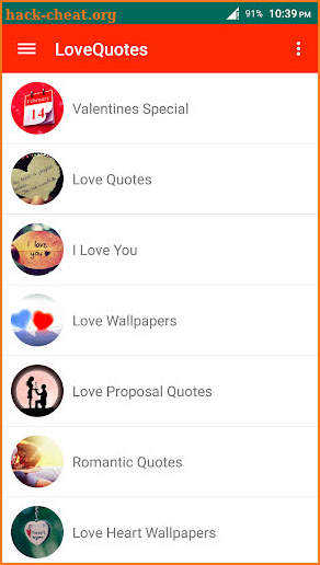Romantic Love Quotes & Images screenshot