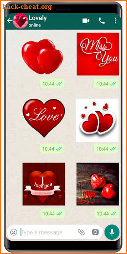 Romantic love stickers 2020 ❤️ WAStickerApps Love screenshot