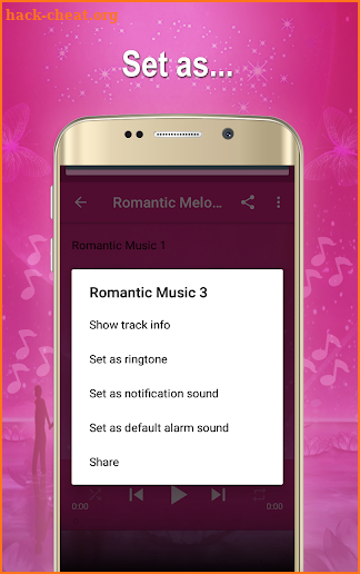 Romantic Melodies screenshot