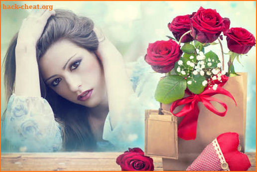 Romantic Photo Frame screenshot