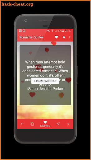 Romantic Quotes screenshot