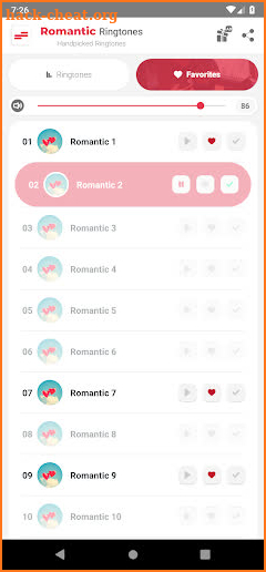 Romantic Ringtones 2020 screenshot
