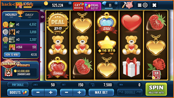 Romantic Spin Slots - Las Vegas Casino screenshot